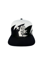 Shark Teeth Snapback Off White/Black