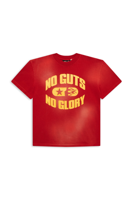 Hellstar No Guts No Glory T-Shirt Red